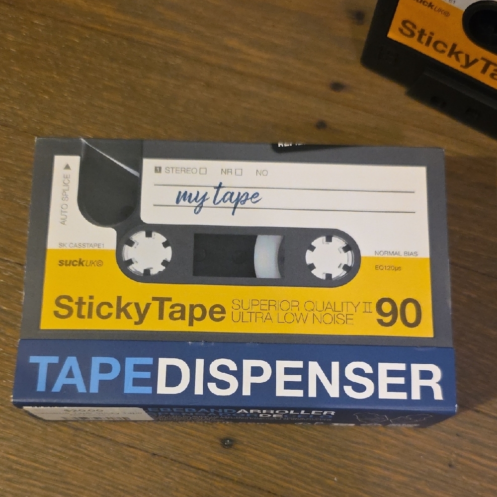 Retro Cassettee Tape Tape Dispenser - Picture 3 of 3
